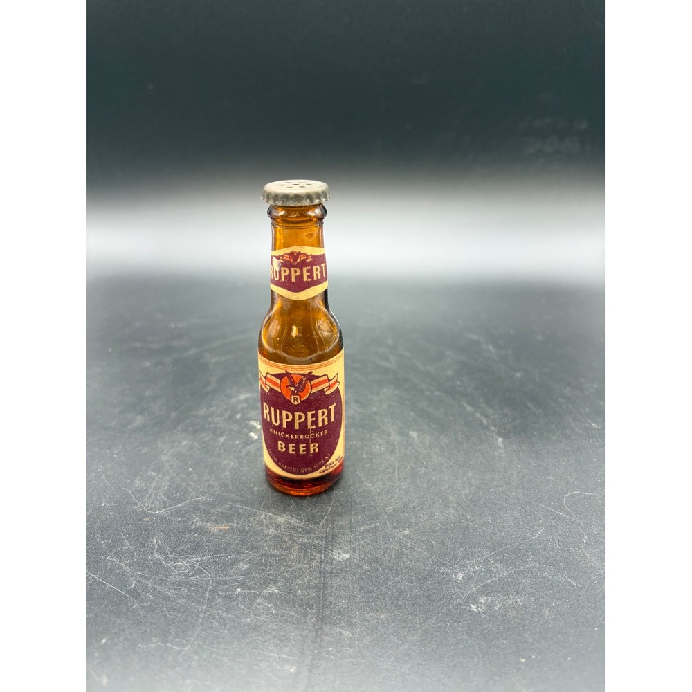 Vintage Ruppert Knickerbocker Beer Miniature Bottle